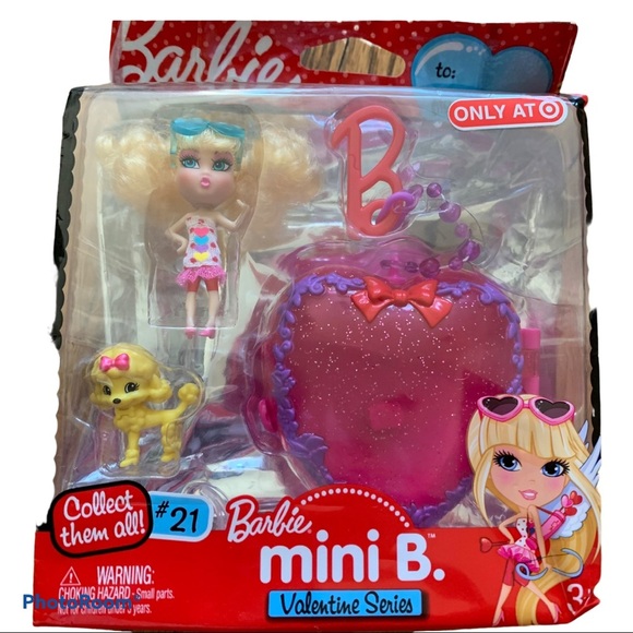 Barbie Mini B. Valentines Series Mini Dolls #21 & #22 - Picture 4 of 5